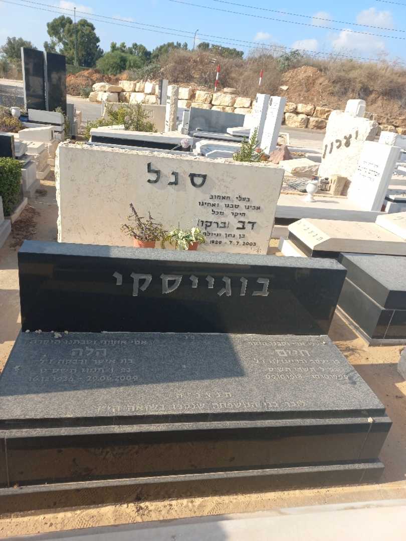 קברו של חיים בוגייסקי