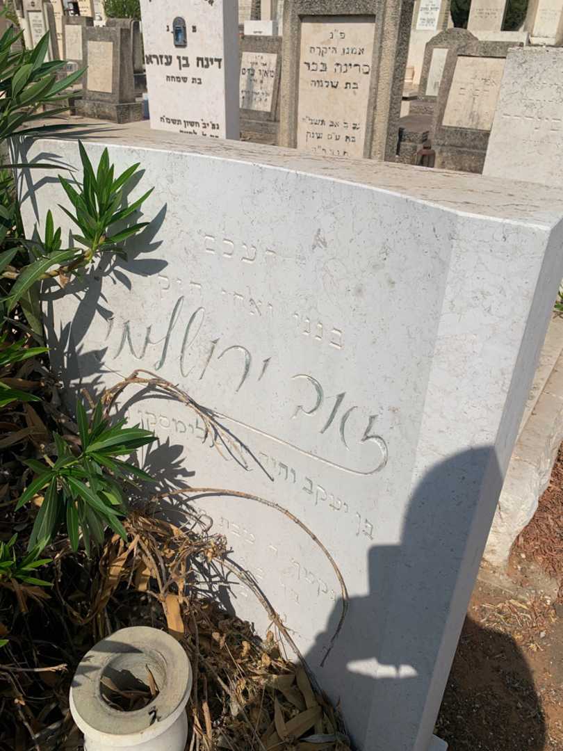 קברו של זאב ירושלמי. תמונה 2