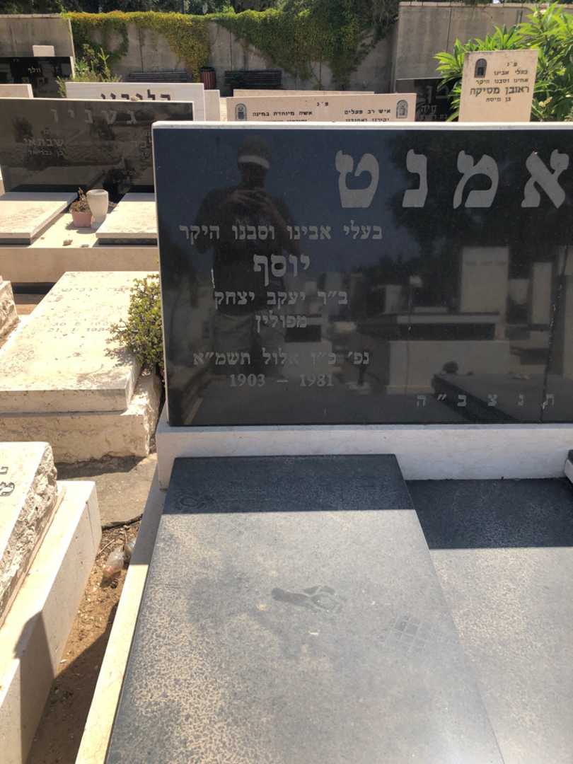 קברו של יוסף דיאמנט. תמונה 1