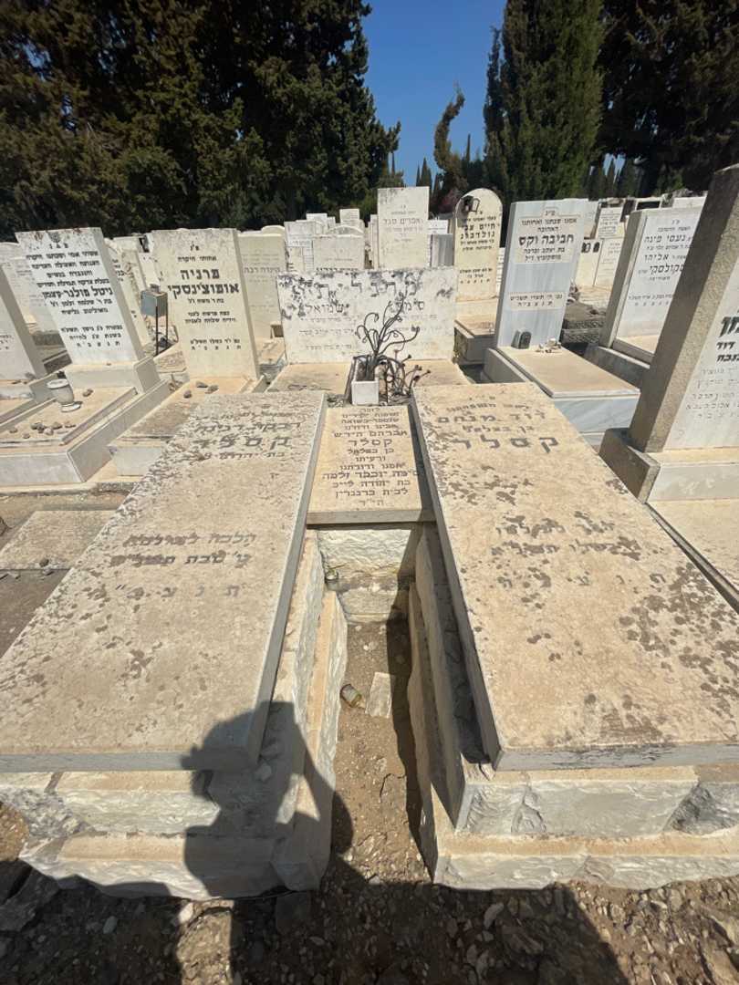 קברו של דוד מנחם קסלר. תמונה 1