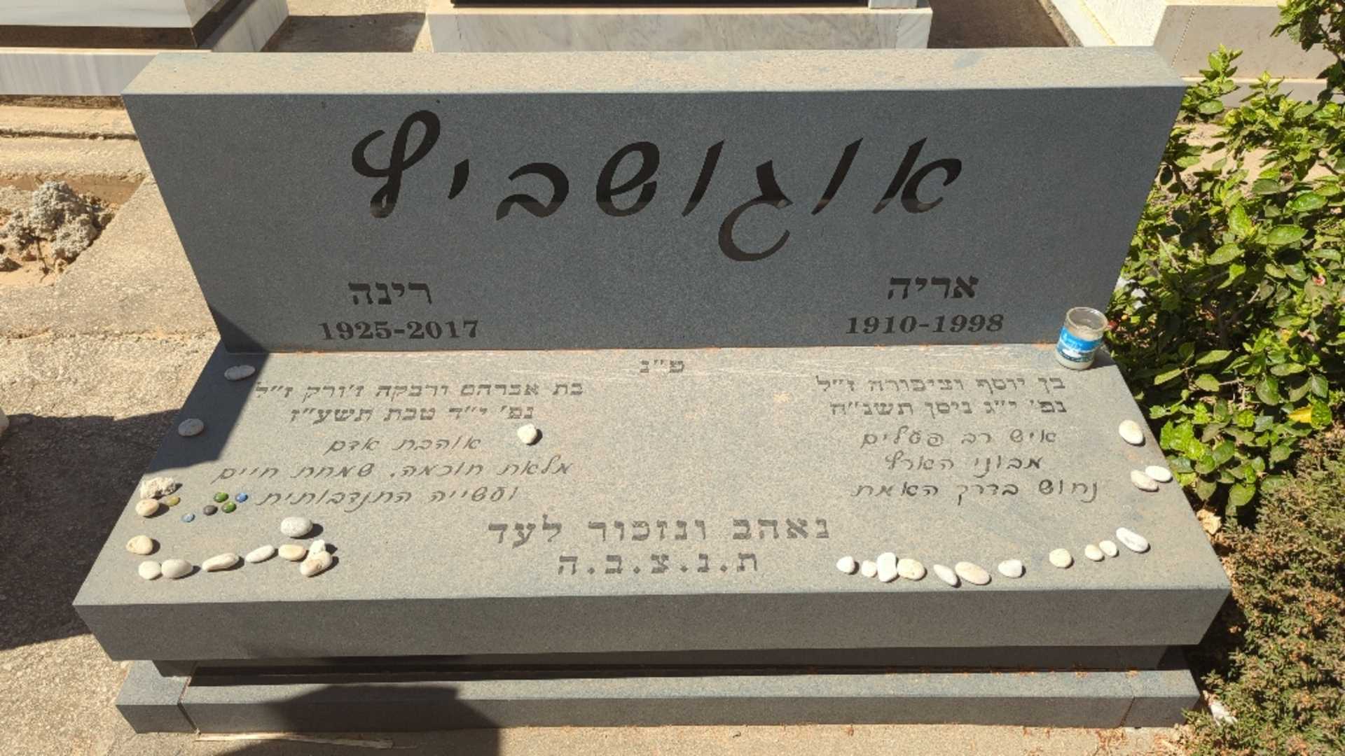 קברו של אריה אוגושביץ