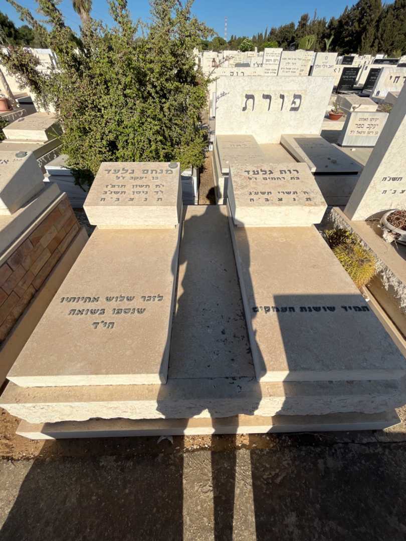 קברו של מנחם גלעד. תמונה 2