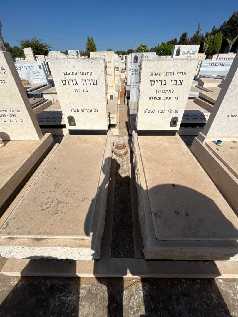 קברו של צבי "אימרה" גרוס. תמונה 2