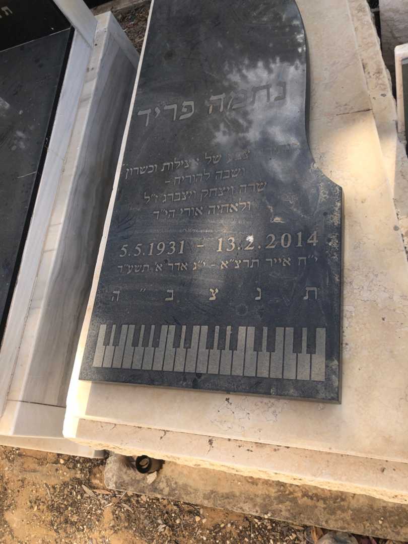 קברו של נחמה פריד. תמונה 2