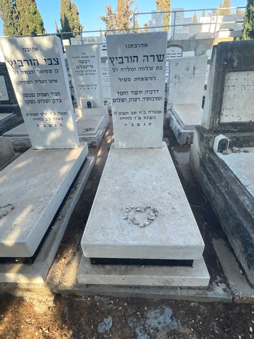 קברו של שרה הורביץ. תמונה 2