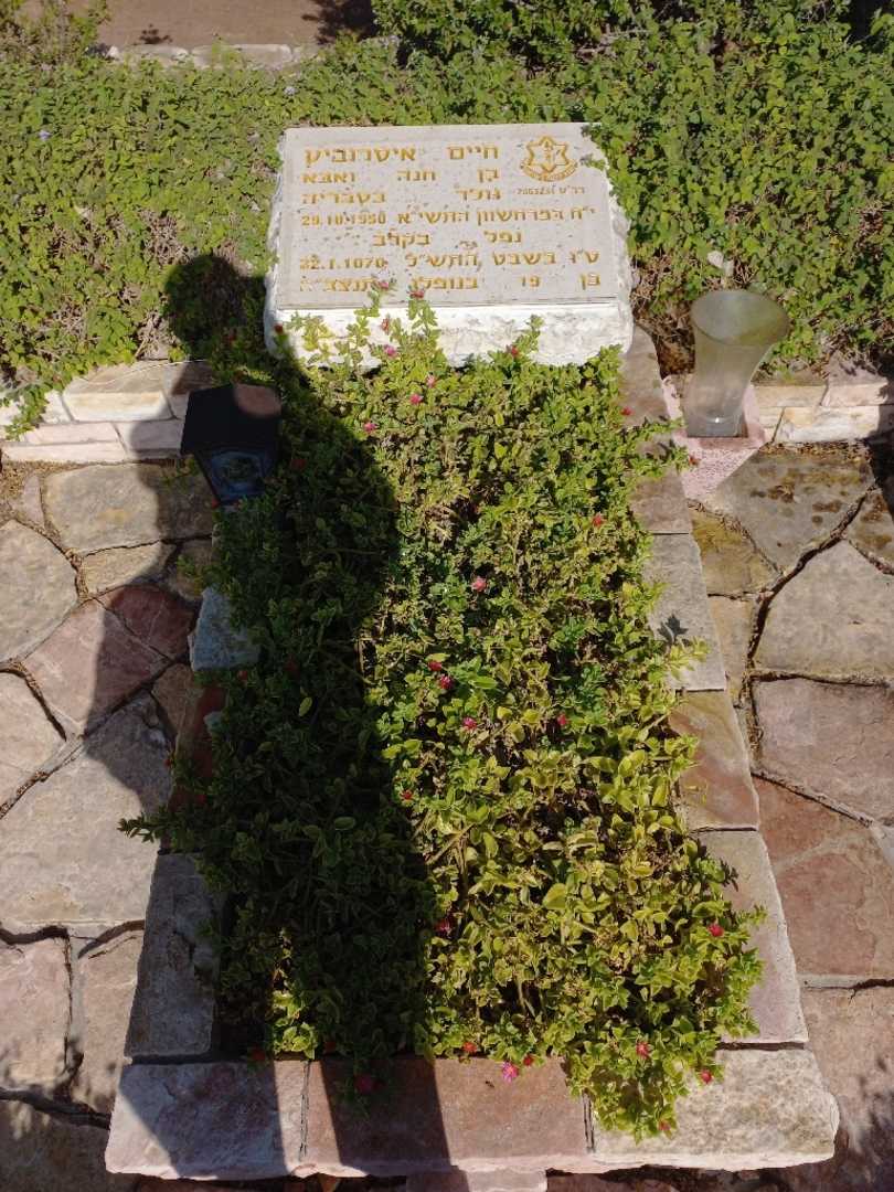 קברו של חיים איסרוביץ