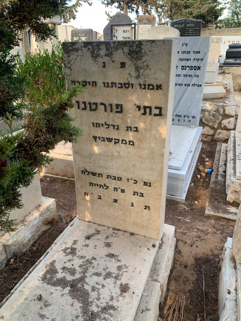 קברו של בתי פורטנו