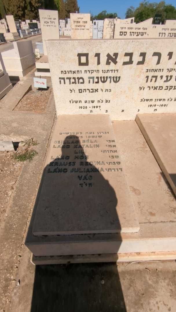 קברו של מור לאנג. תמונה 1
