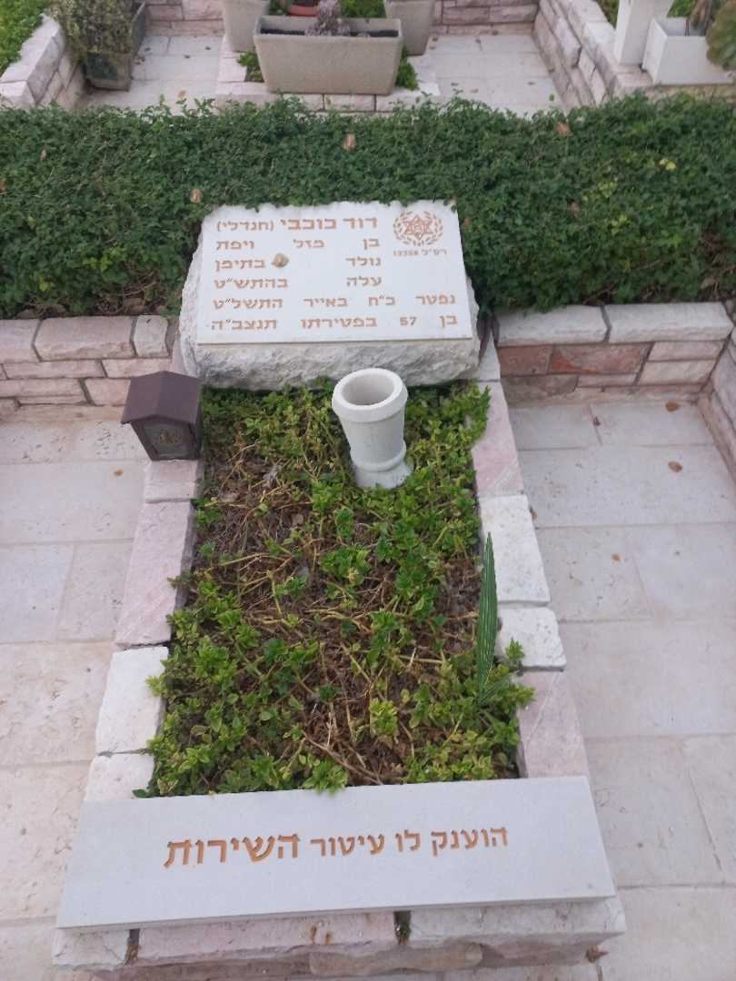 קברו של דוד כוכבי (חנדלי)