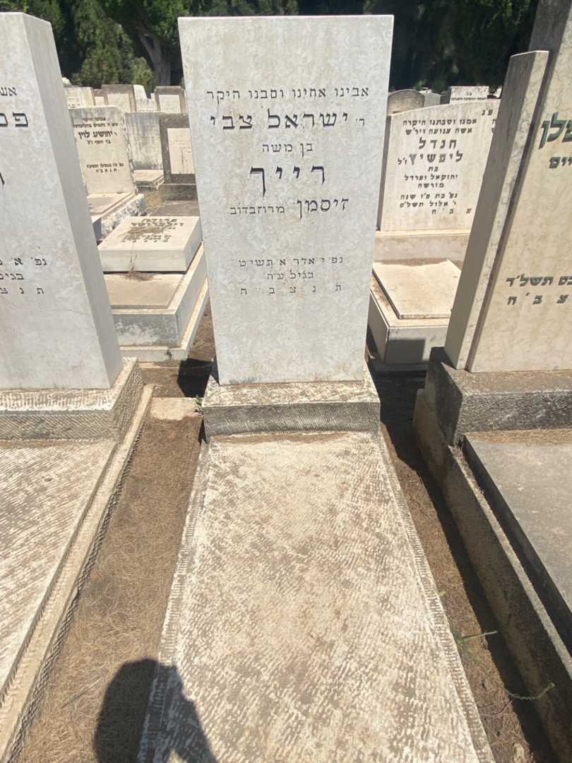 קברו של ישראל צבי "זיסמן" רייך. תמונה 1