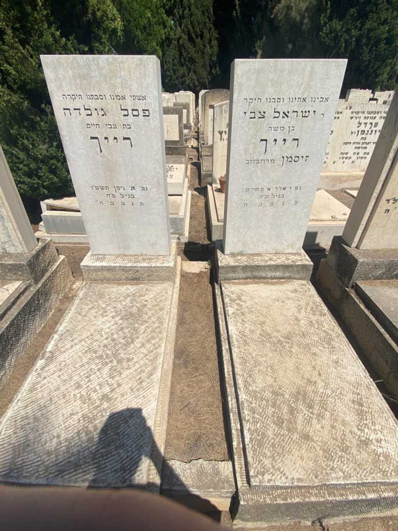קברו של ישראל צבי "זיסמן" רייך. תמונה 2