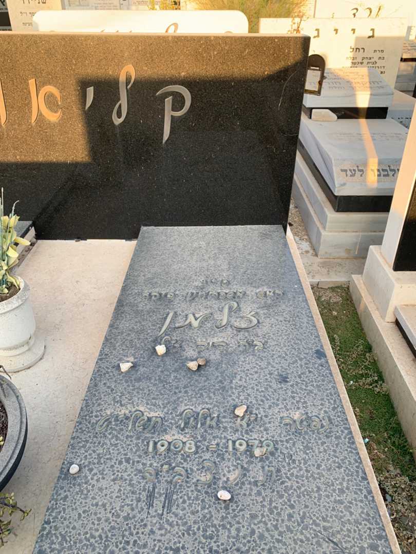קברו של זלמן קליאוט. תמונה 2