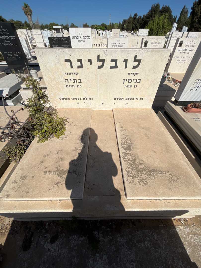 קברו של בנימין לובלינר. תמונה 1