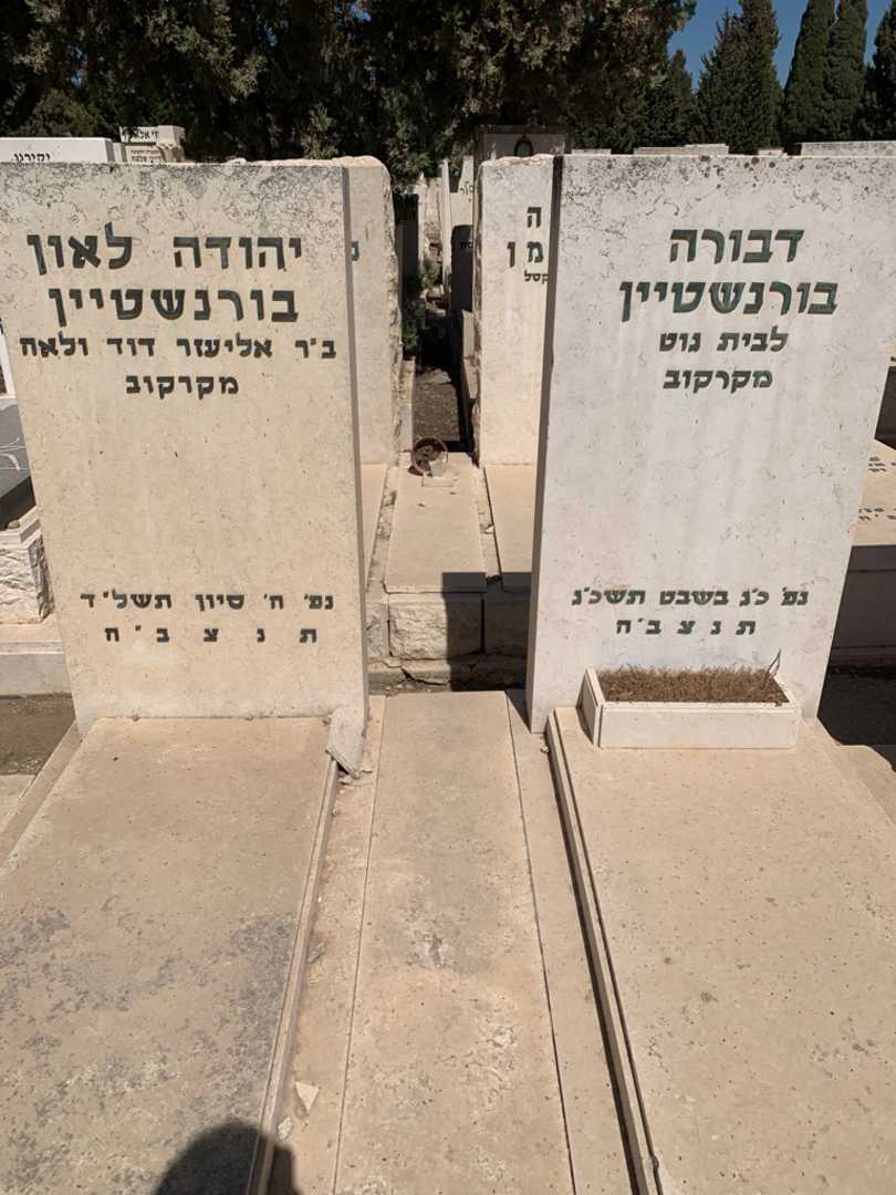 קברו של דבורה בורנשטיין. תמונה 1