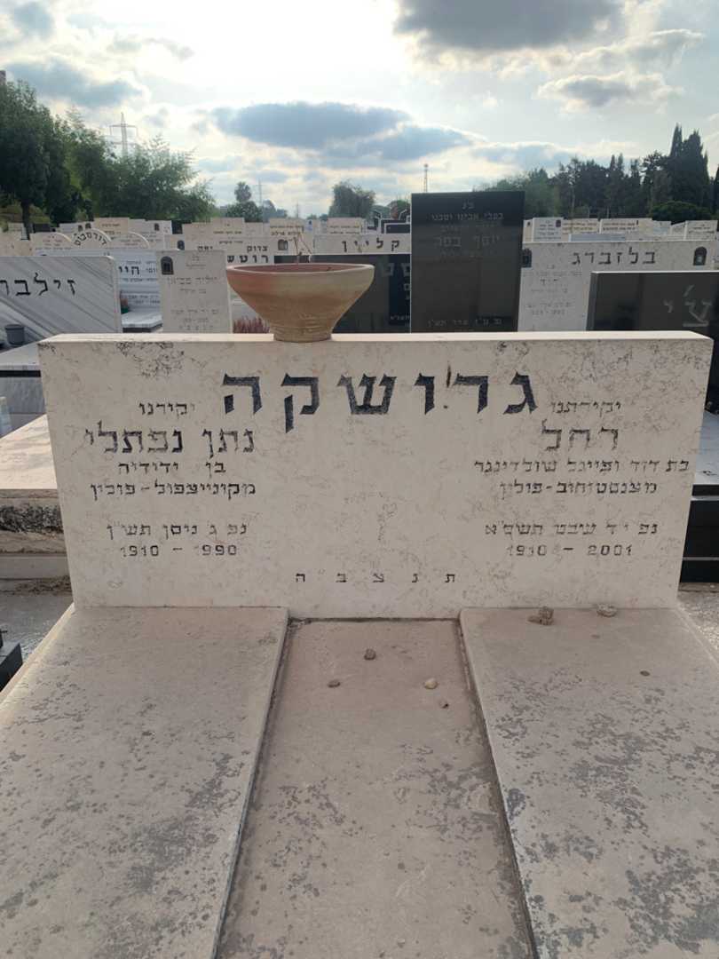 קברו של רחל גרושקה. תמונה 1