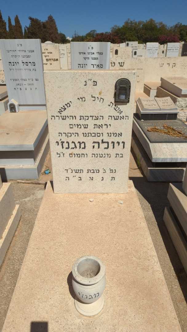 קברו של ויולה מגנז'י