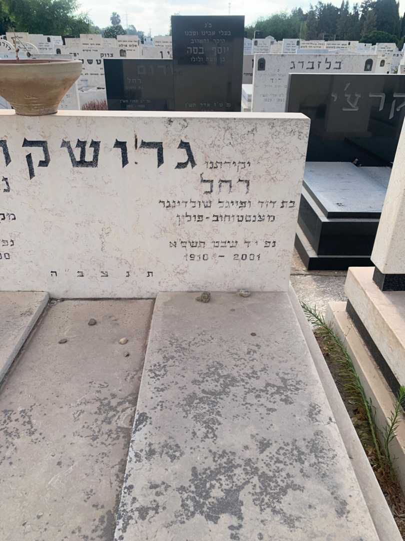 קברו של רחל גרושקה. תמונה 2