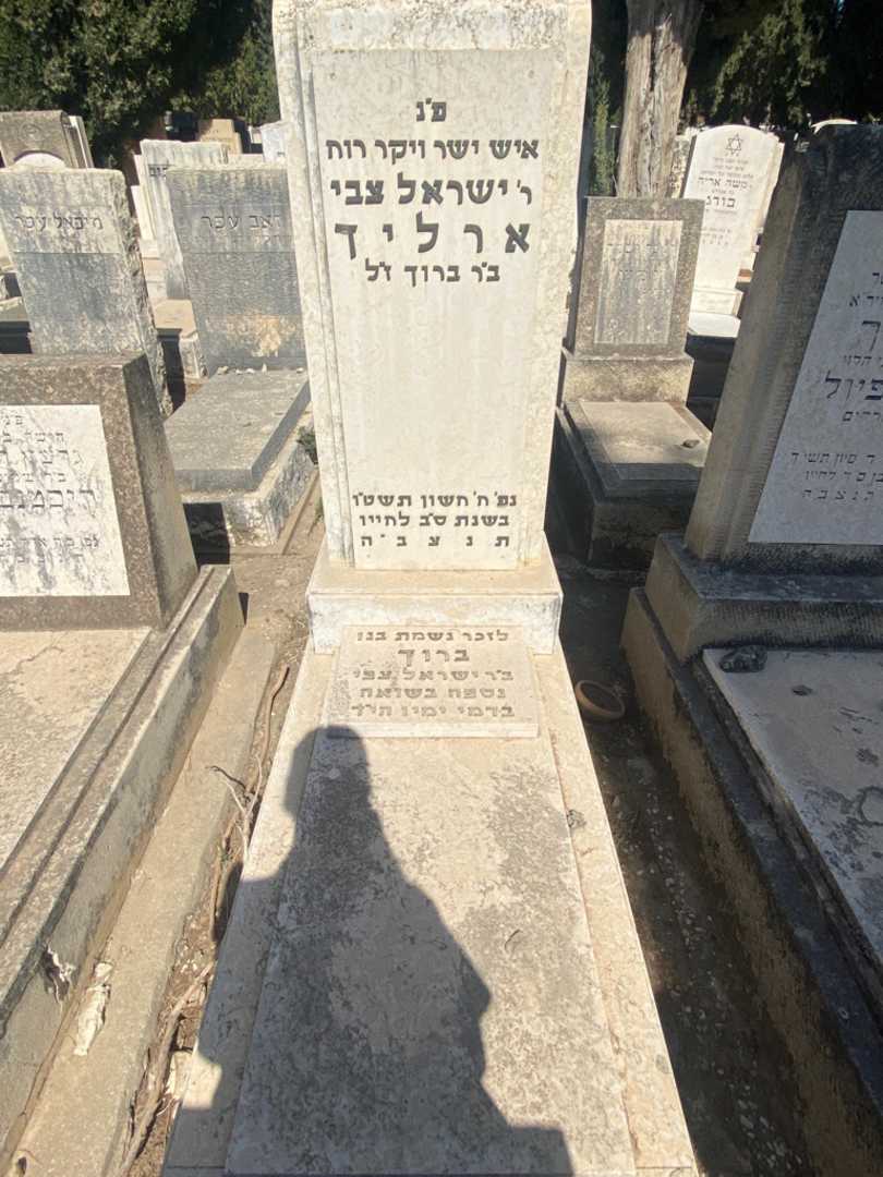 קברו של ישראל צבי ארליך