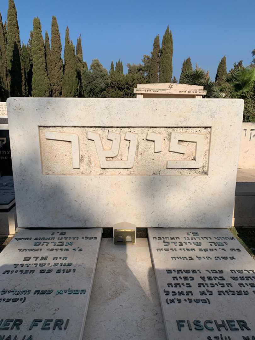 קברו של יפה שיינדל פישר. תמונה 1