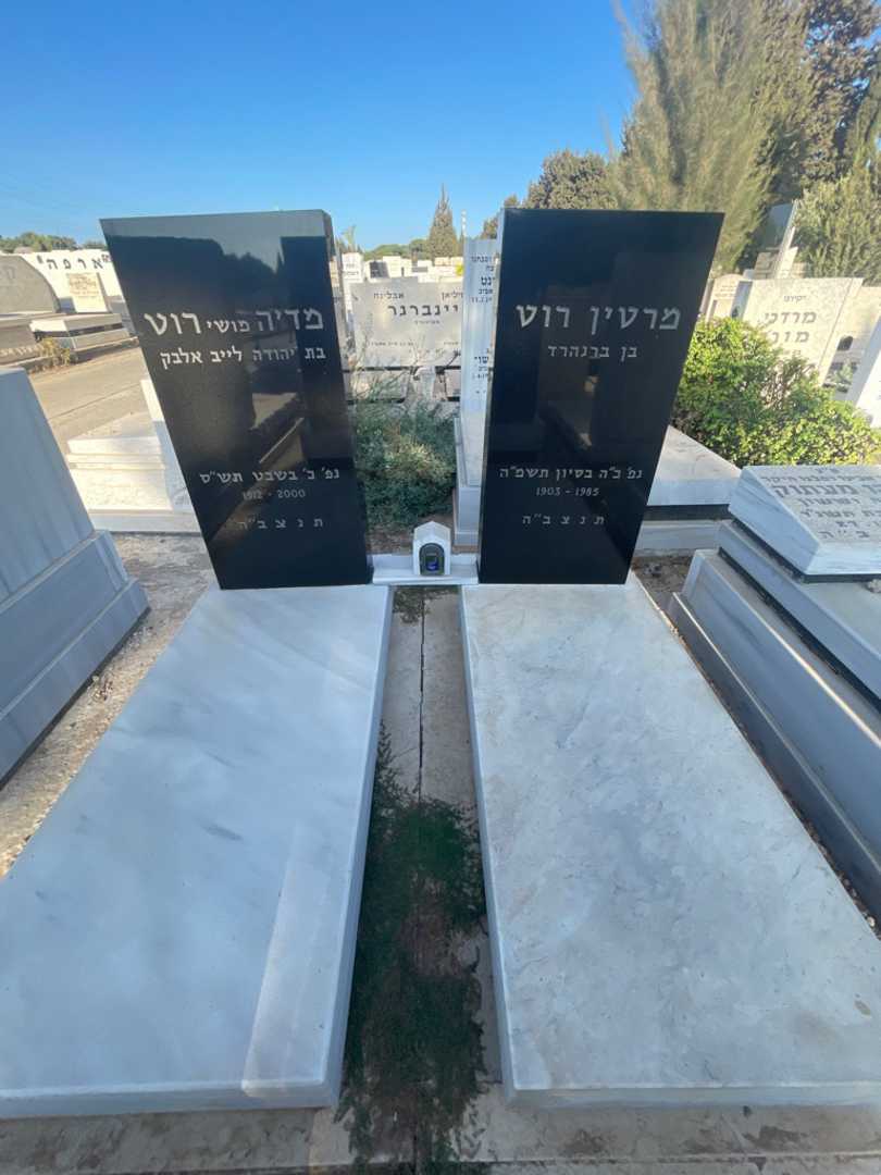 קברו של מדיה "מושי" רוט. תמונה 1