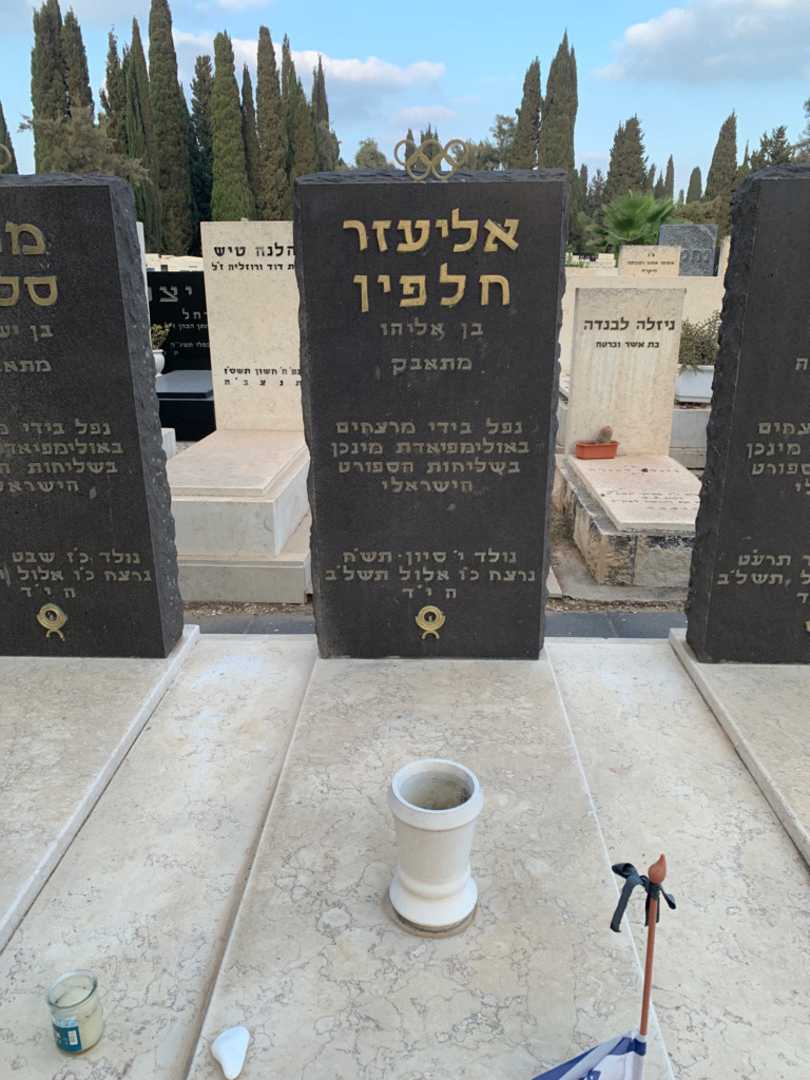 קברו של אליעזר חלפין. תמונה 2