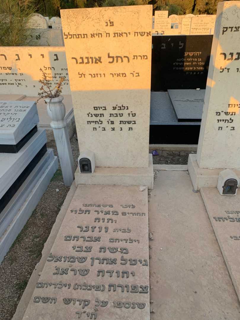 קברו של חוה ווזנר. תמונה 2
