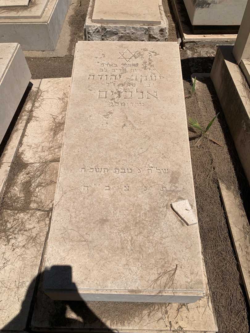 קברו של יעקב יהודה אלבוים. תמונה 2