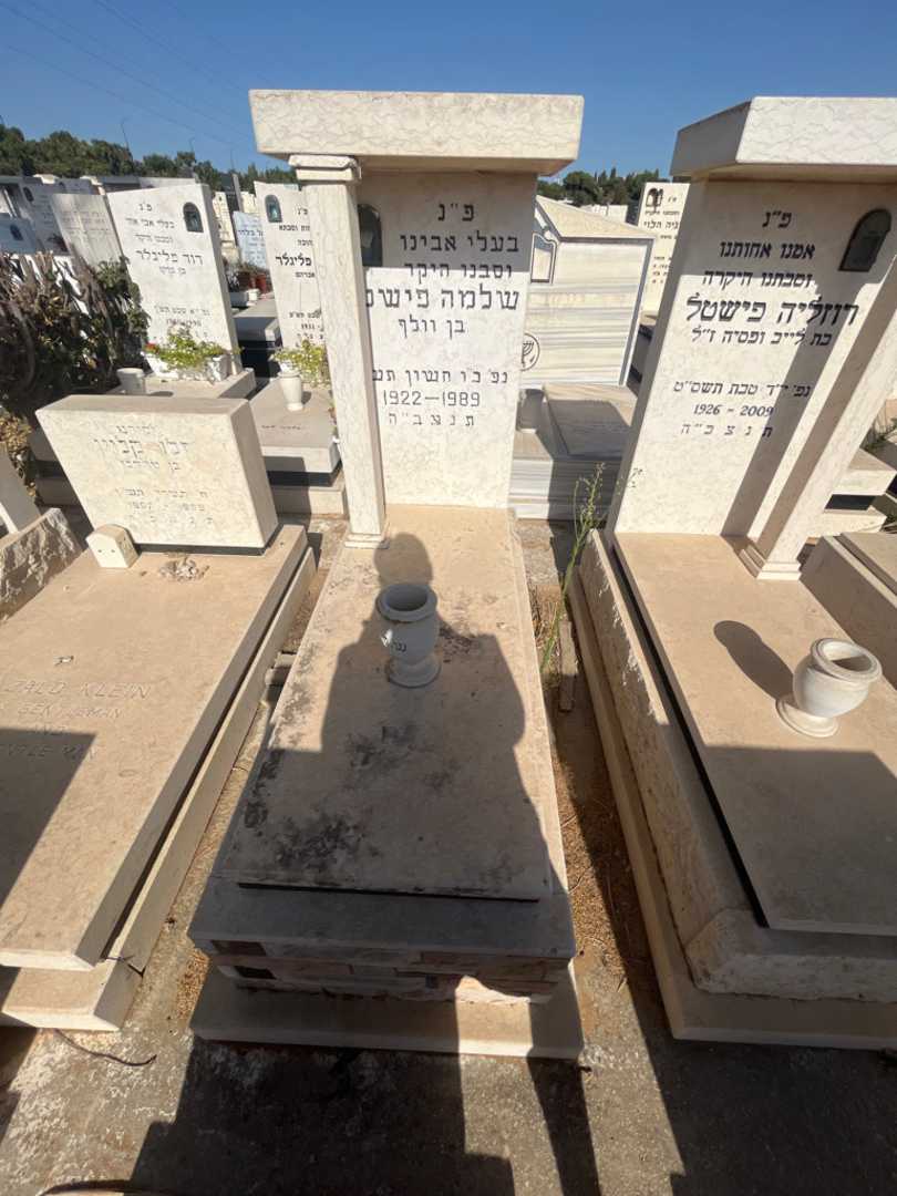 קברו של שלמה פישטל. תמונה 1