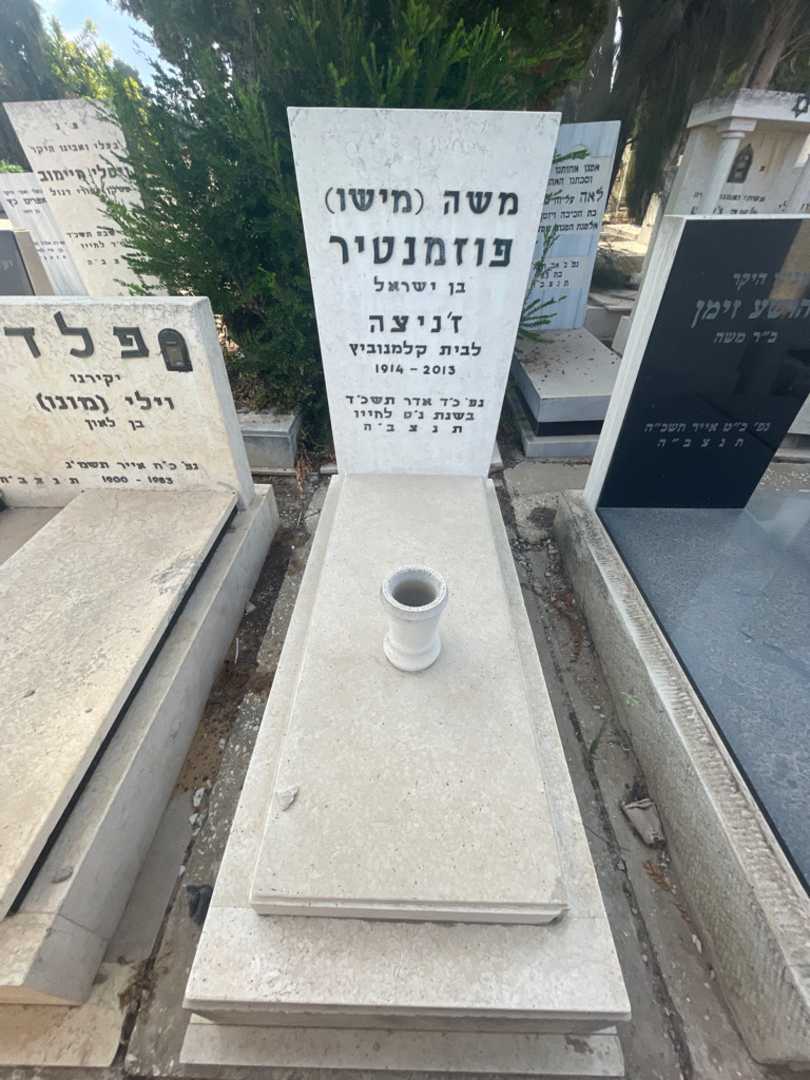 קברו של ז'ניצה קלמנוביץ