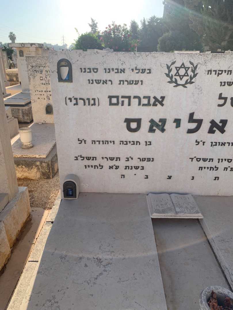 קברו של אברהם "גורג'י" אליאס. תמונה 2
