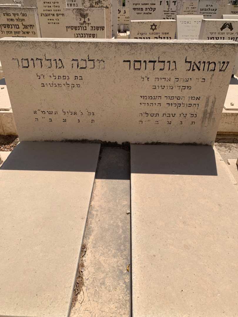 קברו של מלכה גולדוסר. תמונה 1