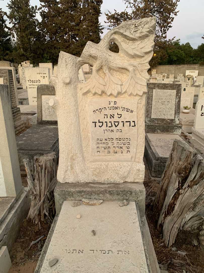 קברו של לאה ברוסגולד