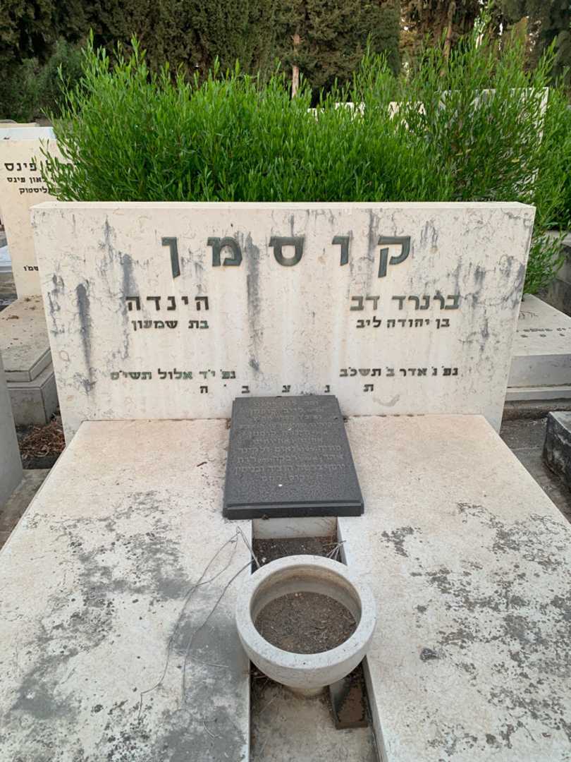 קברו של סינדיה קוסמן. תמונה 1