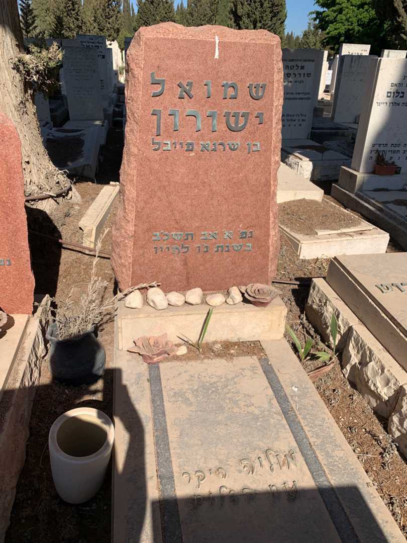 קברו של שמואל ישורון. תמונה 1