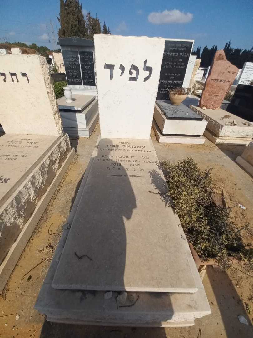קברו של עמנואל לפיד