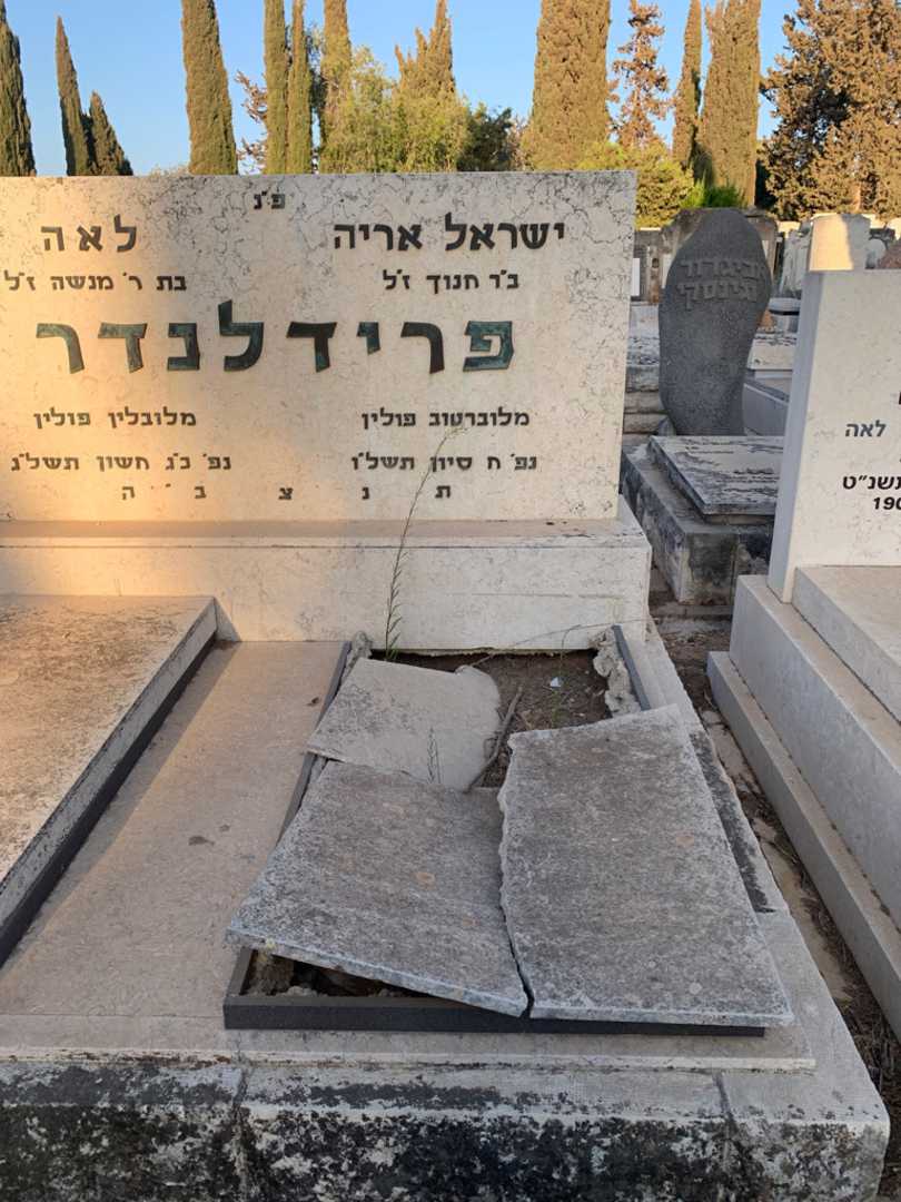 קברו של ישראל אריה פרידלנדר. תמונה 2