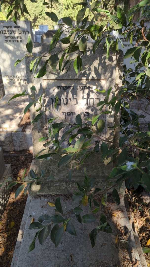 קברו של רחל ליטמן