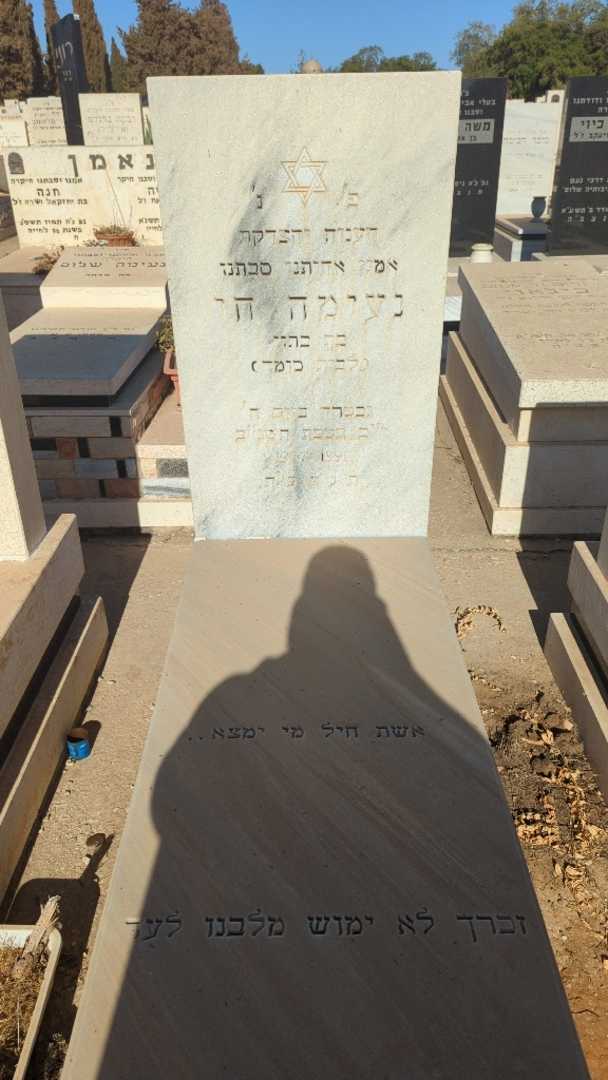 קברו של נעימה חי