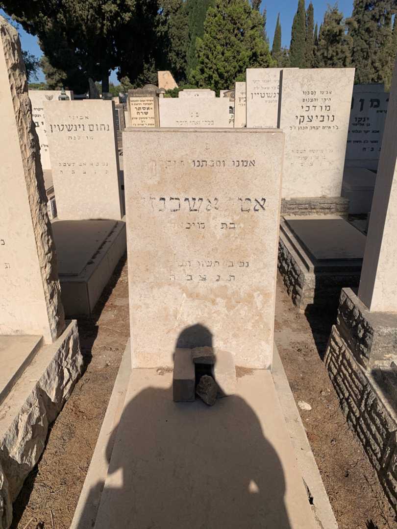 קברו של אטי אשכנזי