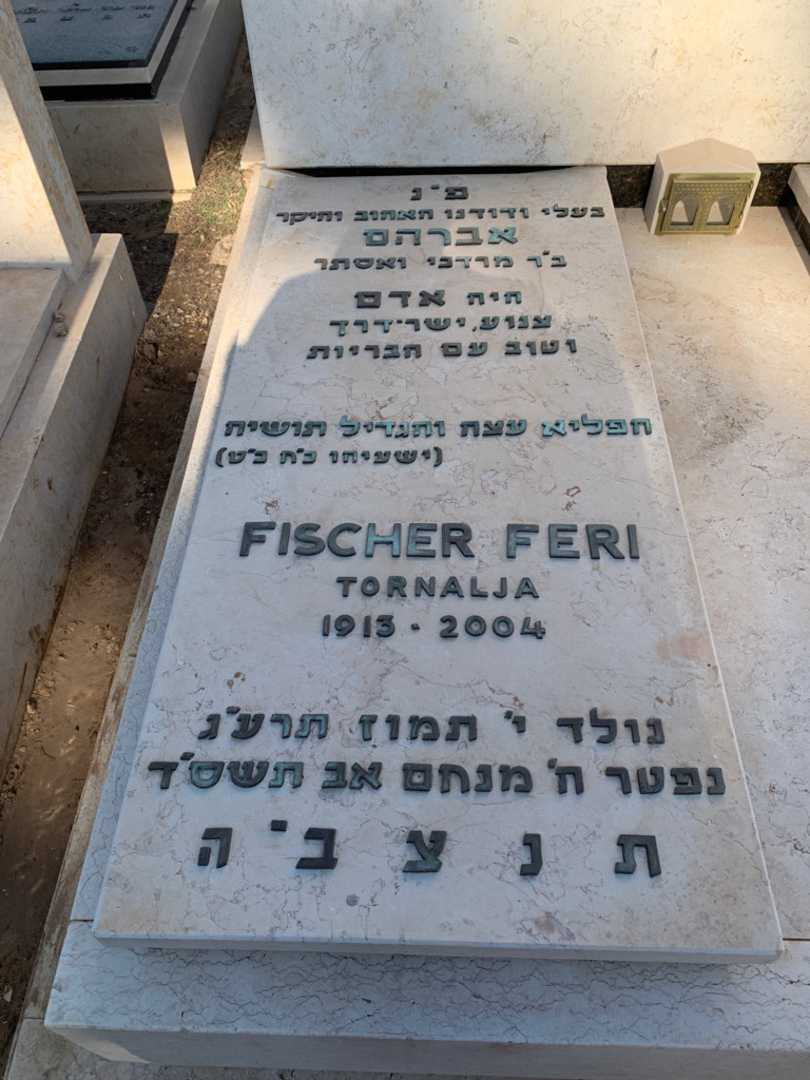 קברו של אברהם פישר. תמונה 2