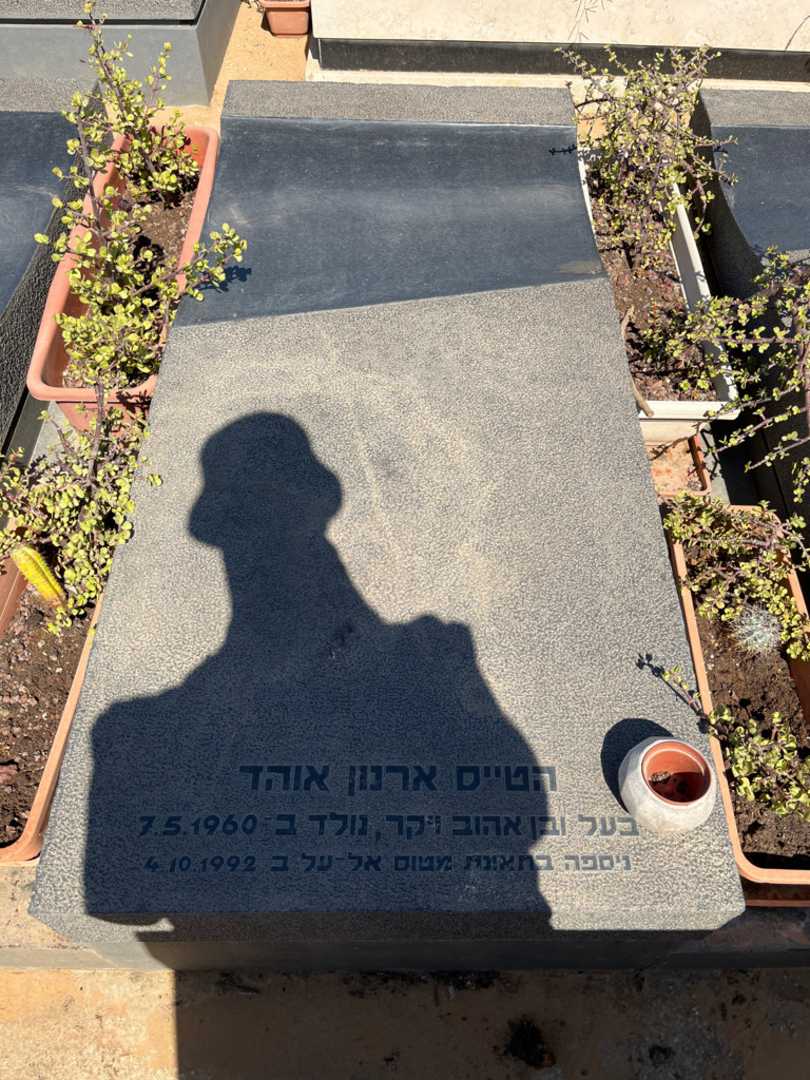 קברו של הטייס ארנון אוהד