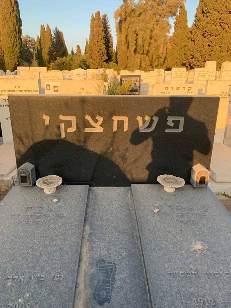 קברו של צבי "הרמן" פשחצקי. תמונה 1