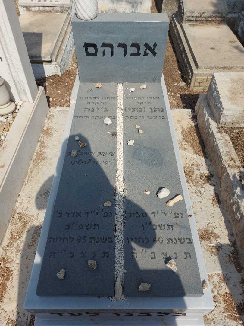 קברו של ג'ינה אברהם