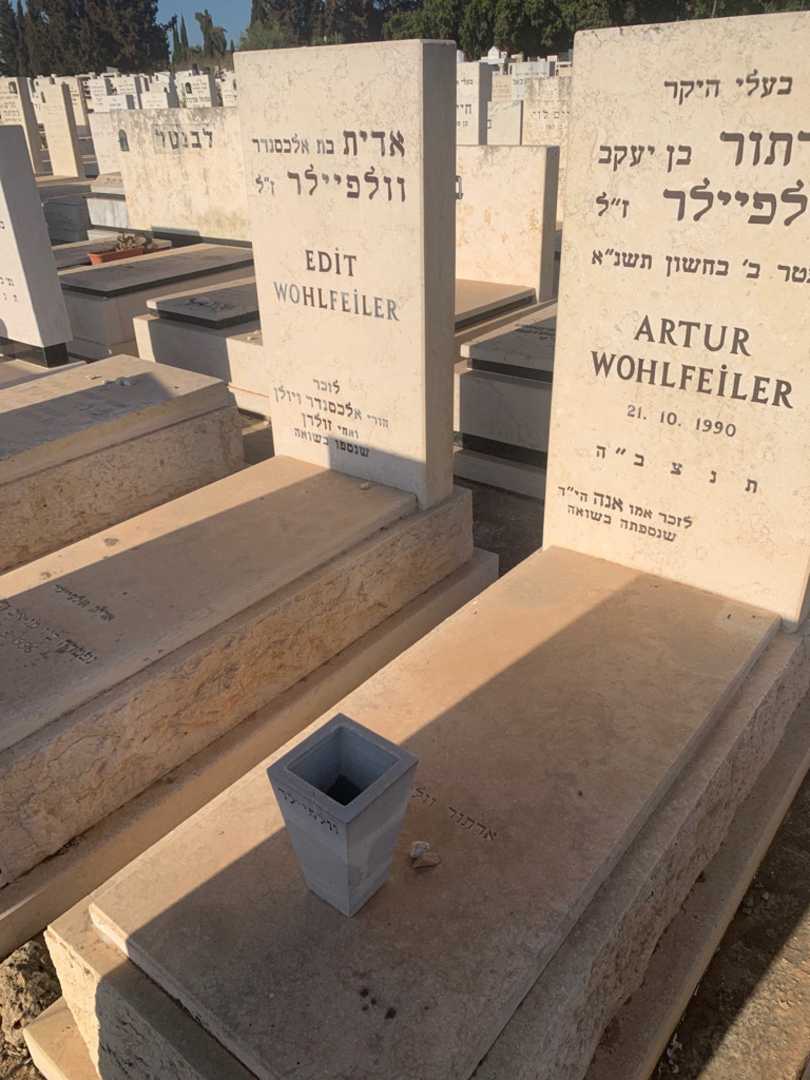 קברו של ארתור וולפיילר. תמונה 2