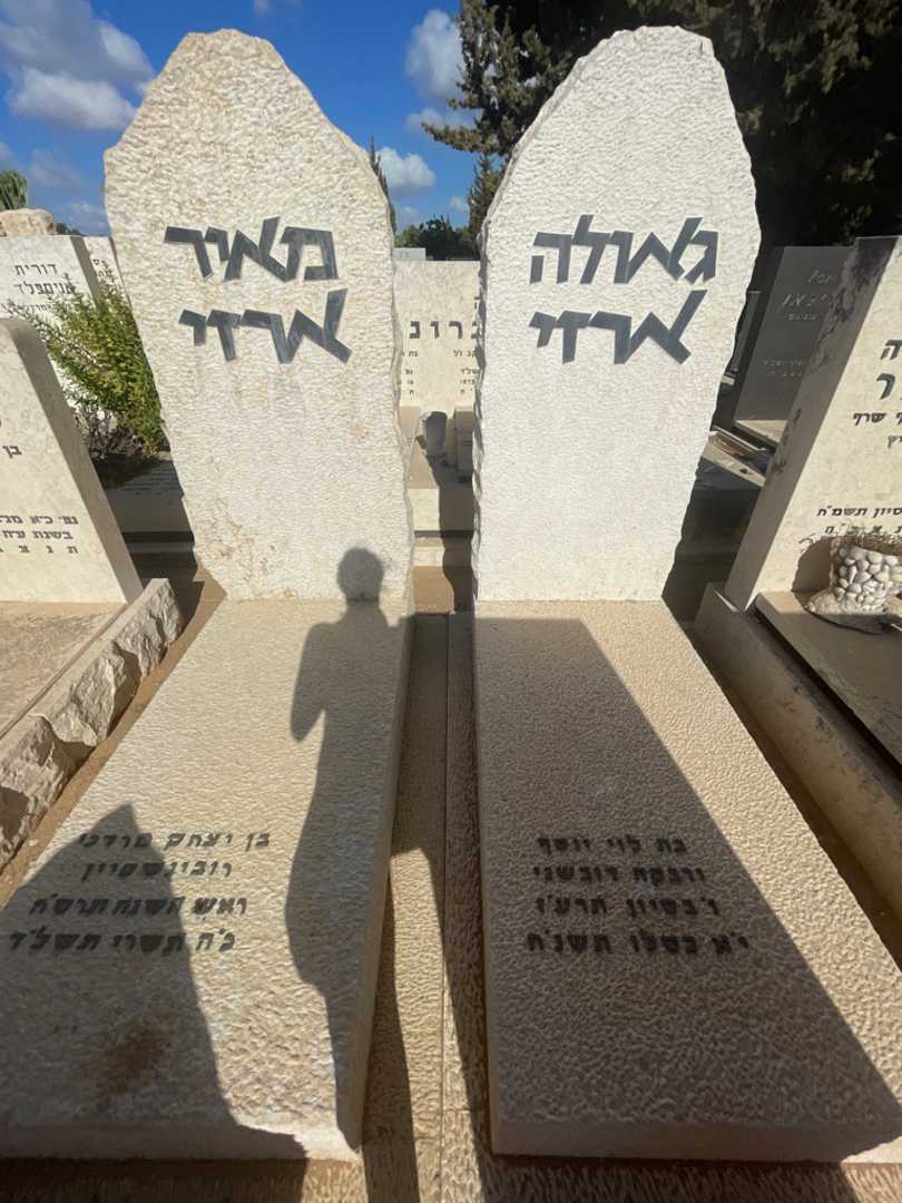 קברו של מאיר ארזי. תמונה 1