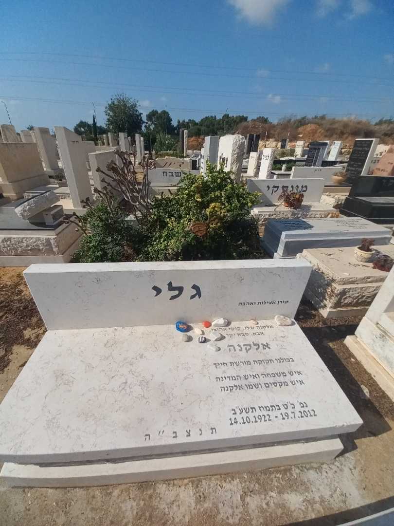 קברו של אלקנה גלי
