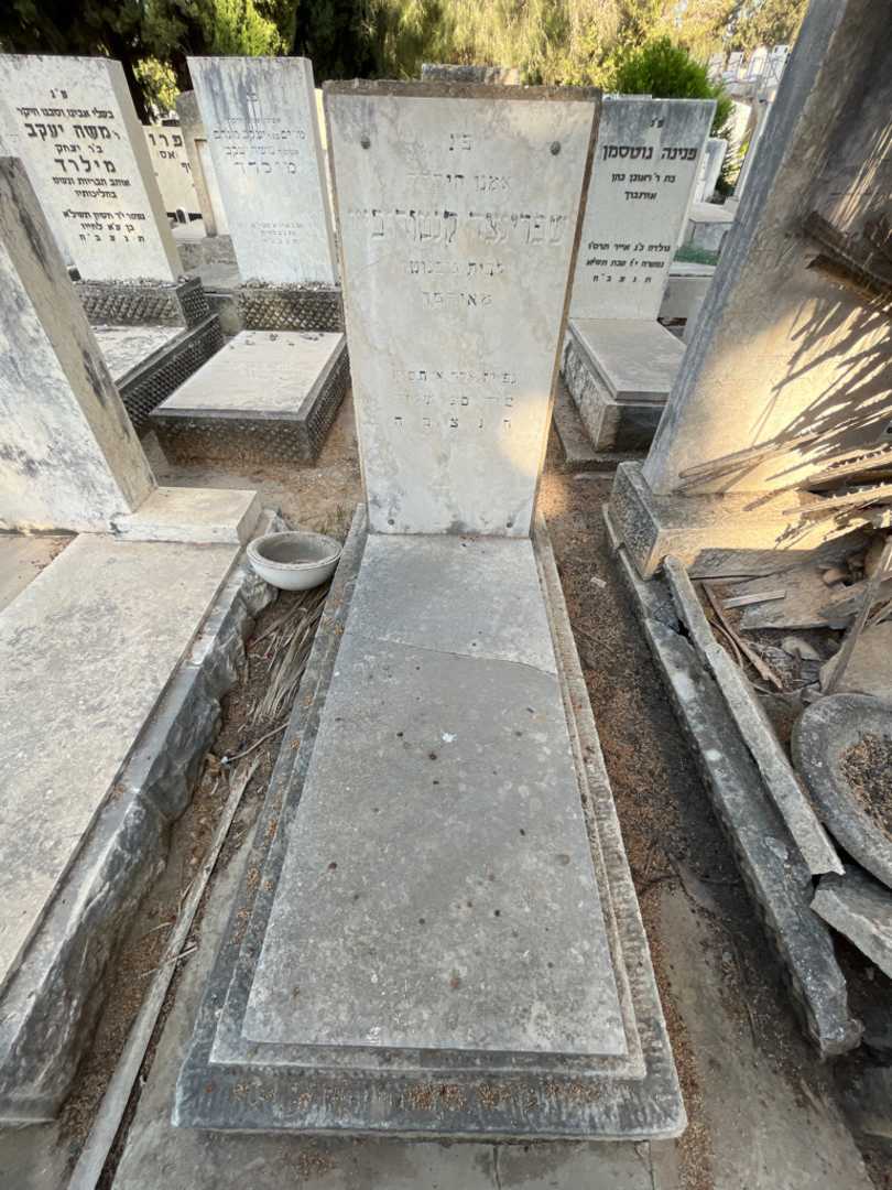 קברו של שפרינצה קנטורוב