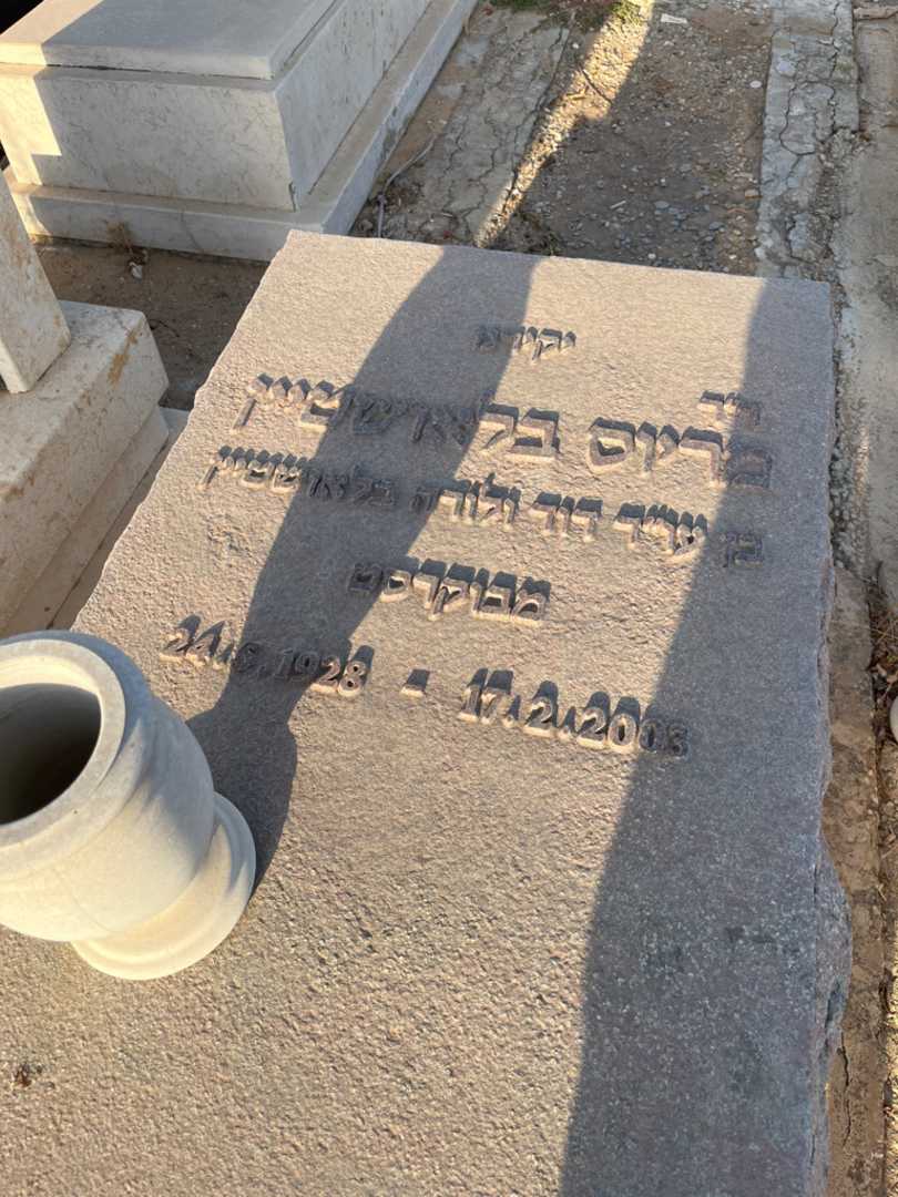 קברו של מריוס בלאושטיין. תמונה 2