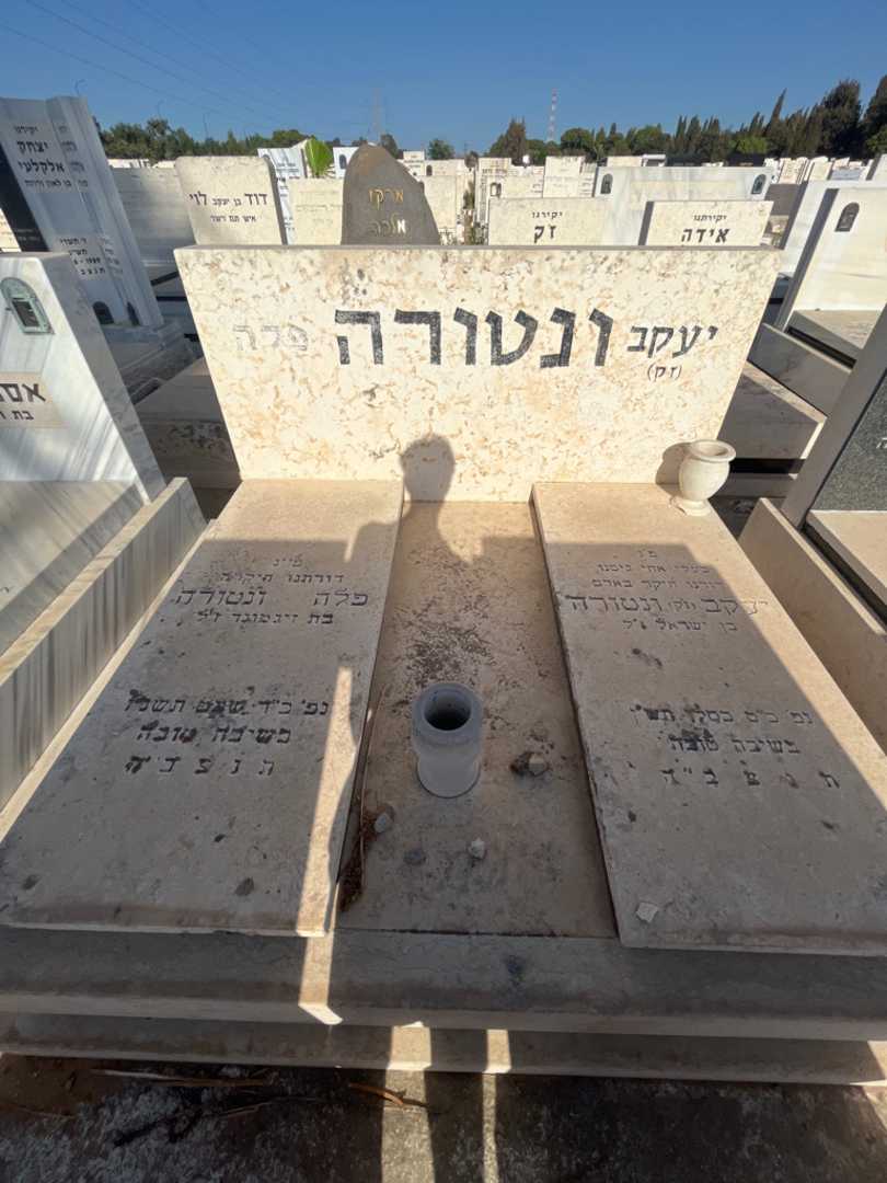 קברו של יעקב "זק" ונטורה. תמונה 1
