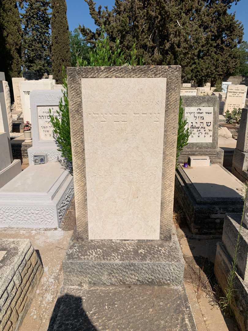 קברו של צילה בביצקי